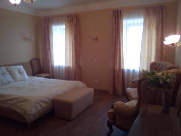 Фото номера Апартаменты с видом на озеро Загородные дома Meždzirnas Country House &amp; SPA г. Кабиле 8
