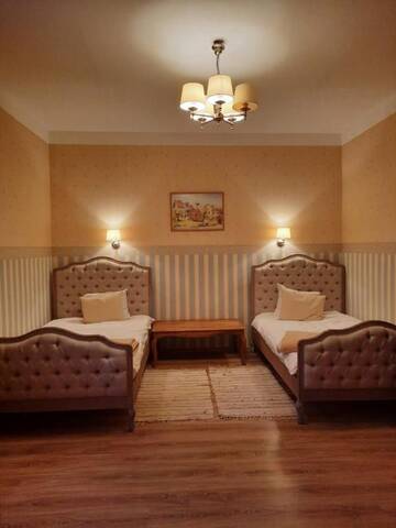 Фото номера Семейный суперлюкс Загородные дома Meždzirnas Country House &amp; SPA г. Кабиле 28